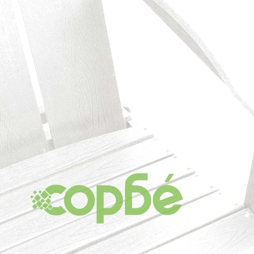 Сгъваем стол Adirondack, HDPE пластмаса, Бяло, 80,5 x 74,5 x 92 см ➤ топ цена ➤ sorbe.bg