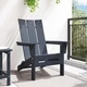Сгъваем стол Adirondack, морско синьо, 74,5 x 80,5 x 90 см, HDPE