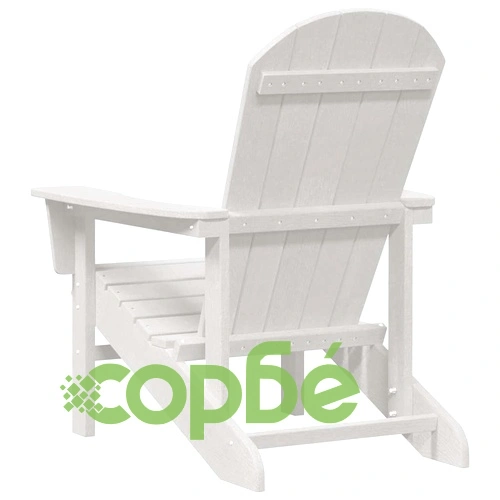 Стол Adirondack, HDPE, Бяло, 74 x 82 x 92 см ➤ топ цена ➤ sorbe.bg