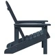 Стол Adirondack HDPE, 74 x 82 x 92 см, морско синьо