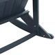 Люлеещ се стол Adirondack тъмносин 73.5 x 92 x 90 см HDPE