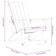 Люлеещ се стол Adirondack от HDPE, Светлосиво, 73.5x92x90 см