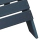 Стол Adirondack с подложка за крака Нейви 74x82x92см HDPE пластмаса