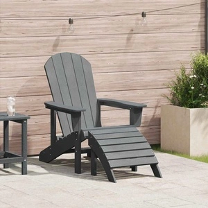 Стол Adirondack светлосив 74x82x92 см HDPE пластмаса