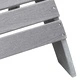 Стол Adirondack светлосив 74x82x92 см HDPE пластмаса