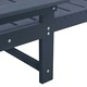 Шезлонг Морско синьо HDPE 53x162x98.5 см