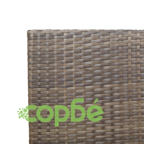 Сгъваеми градински столове от полиратан с възглавници, комплект 2 бр., сиви, 54x56x90 см ➤ топ цена ➤ sorbe.bg