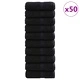 Гостни кърпи SOLUND 600 gsm - 50 броя, черни, 30x50 см, памук