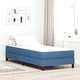Матрак с пружини Pocket Spring 90x200x20 см син текстил