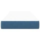 Матрак с пружини Pocket Spring 90x200x20 см син текстил