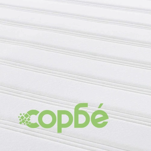 Матрак с индивидуално опаковани пружини Pocket Spring - Крем, 120 x 190 см, Текстил ➤ топ цена ➤ sorbe.bg