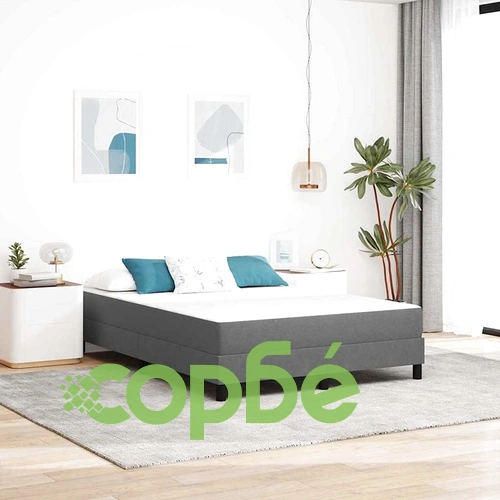 Матрак с пружини Pocket Spring светлосив 140x200x20 см текстил ➤ топ цена ➤ sorbe.bg