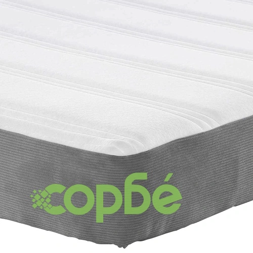 Матрак с пружини Pocket Spring светлосив 140x200x20 см текстил ➤ топ цена ➤ sorbe.bg