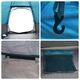 Палатка тип Тент за 4 души с бързо разгъване, 280 x 280 x 160 см, стомана, Синя