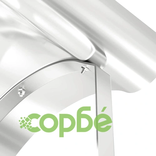 Коминна шапка от неръждаема стомана, сребриста, 59.5 x 50 x 36.5 см ➤ топ цена ➤ sorbe.bg