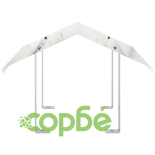 Капак за Камина от Неръждаема Стомана, Сребрист, 50 x 50 x 37 см ➤ топ цена ➤ sorbe.bg