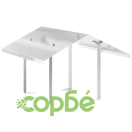 Капак за Камина от Неръждаема Стомана 50 x 60 x 37 см Сребрист ➤ топ цена ➤ sorbe.bg