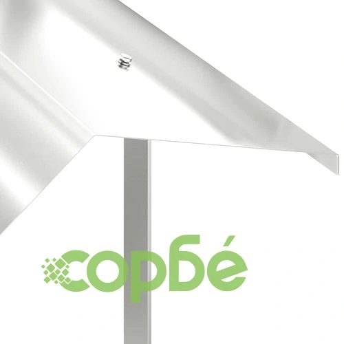 Капак за Камина от Неръждаема Стомана 50 x 60 x 37 см Сребрист ➤ топ цена ➤ sorbe.bg