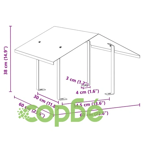 Капак за Камина от Неръждаема Стомана, Сребрист, 60 x 60 x 38 cm ➤ топ цена ➤ sorbe.bg