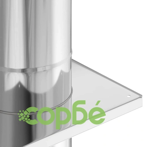 Разширение за комин от неръждаема стомана 25x25x82 см сребрист цвят ➤ топ цена ➤ sorbe.bg