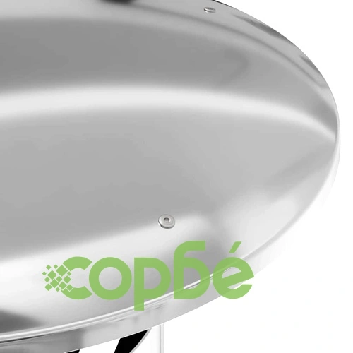 Разширение за комин от неръждаема стомана 35x35x82 см сребрист цвят ➤ топ цена ➤ sorbe.bg