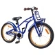 Детски велосипед 22 инча, стомана, тъмно син, за деца 7-12 години