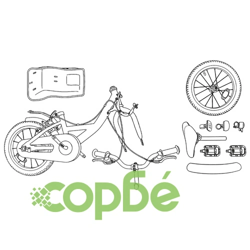 Детски велосипед 18 инча за момиче, 5-7 години, стомана, бяло ➤ топ цена ➤ sorbe.bg