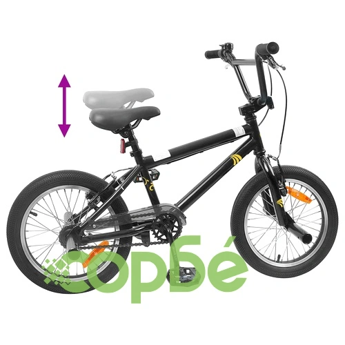 BMX Велосипед 20 инча от стомана за деца над 9 години, Черен ➤ топ цена ➤ sorbe.bg