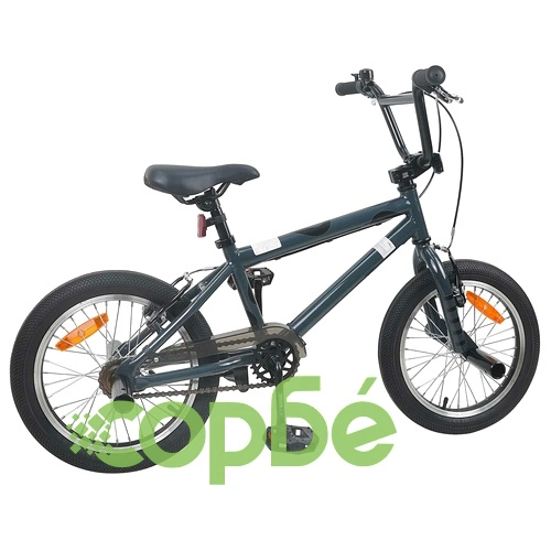 BMX Велосипед 16 инча за 5-8 години, Стомана, Тъмносиво ➤ топ цена ➤ sorbe.bg