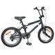 BMX Велосипед 16 инча за 5-8 години, Стомана, Тъмносиво
