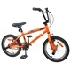 BMX Велосипед 16 инча за деца 5-8 години, стомана, оранжев