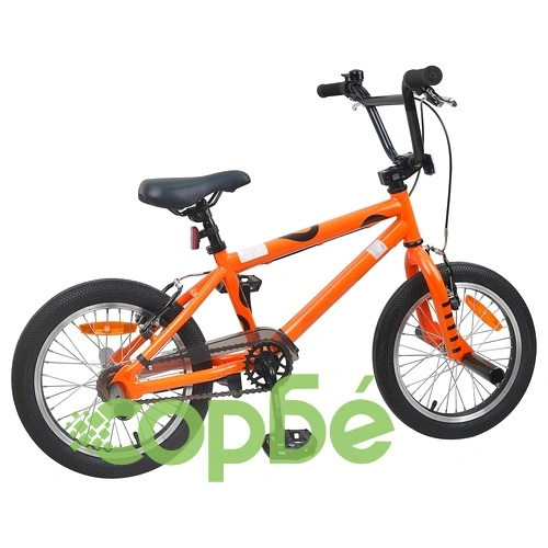BMX Велосипед 16 инча за деца 5-8 години, стомана, оранжев ➤ топ цена ➤ sorbe.bg