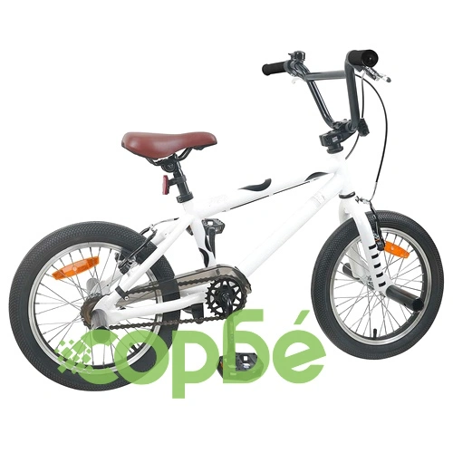 BMX Велосипед 16 инча за Деца 5-8 години, Стомана, Бяло ➤ топ цена ➤ sorbe.bg
