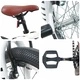 BMX Велосипед 16 инча за Деца 5-8 години, Стомана, Бяло