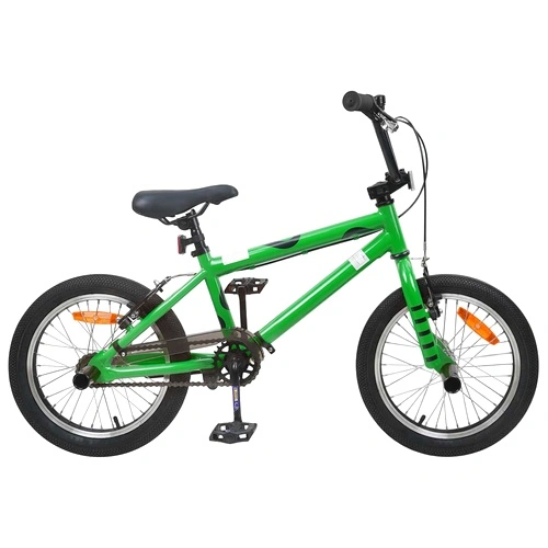 BMX Велосипед 16 инча за деца 5-8 години, стомана, Зелен ➤ топ цена ➤ sorbe.bg