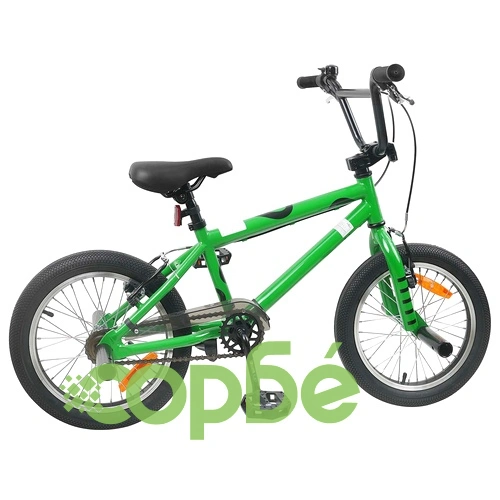 BMX Велосипед 16 инча за деца 5-8 години, стомана, Зелен ➤ топ цена ➤ sorbe.bg