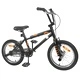BMX Велосипед 16 инча за деца 5-8 години, стомана, Черен