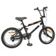 BMX Велосипед 16 инча за деца 5-8 години, стомана, Черен