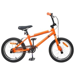 BMX Велосипед 16 инча за Деца 5-8 години, Стомана, Оранжев