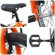 BMX Велосипед 16 инча за Деца 5-8 години, Стомана, Оранжев
