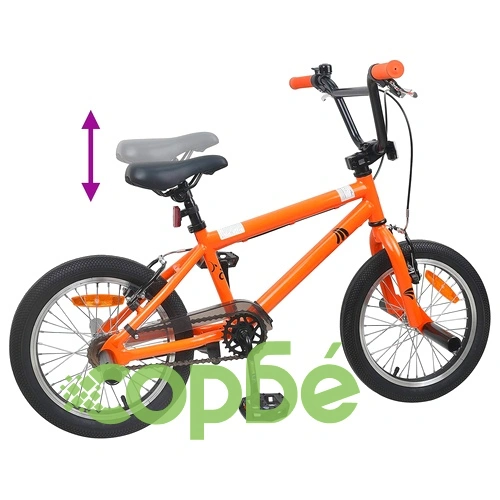 BMX Велосипед 16 инча за Деца 5-8 години, Стомана, Оранжев ➤ топ цена ➤ sorbe.bg