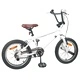 BMX Велосипед 16 инча за деца 5-8 години, стомана, Бяло