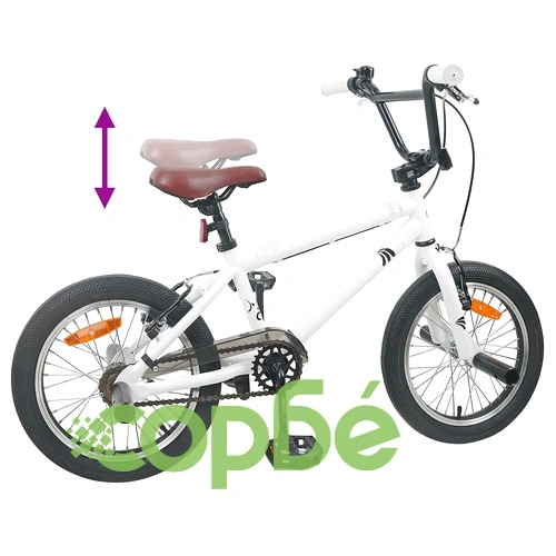 BMX Велосипед 20 инча от стомана за деца над 9 години, Бяло ➤ топ цена ➤ sorbe.bg