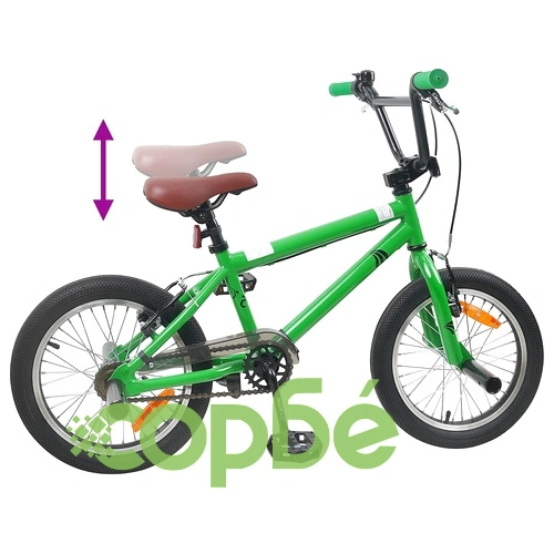BMX Велосипед 18 инча за деца 7-10 години, Стомана, Зелен ➤ топ цена ➤ sorbe.bg