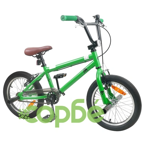 BMX Велосипед 20 инча от стомана за деца над 9 години, Зелен ➤ топ цена ➤ sorbe.bg