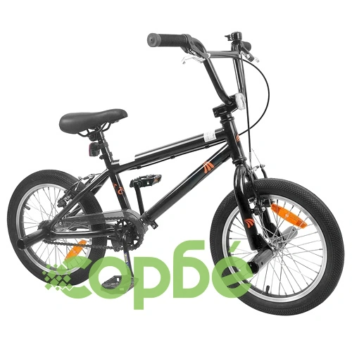 BMX Велосипед 16 инча за деца 5-8 години, стомана, черен ➤ топ цена ➤ sorbe.bg