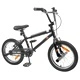BMX Велосипед 16 инча за деца 5-8 години, стомана, черен