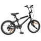 BMX Велосипед 16 инча за деца 5-8 години, стомана, черен