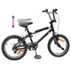 BMX Велосипед 20 инча за деца 9 години, стомана, черен