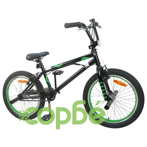 BMX Велосипед 20 инча за деца над 9 години, Стомана, Черен ➤ топ цена ➤ sorbe.bg
